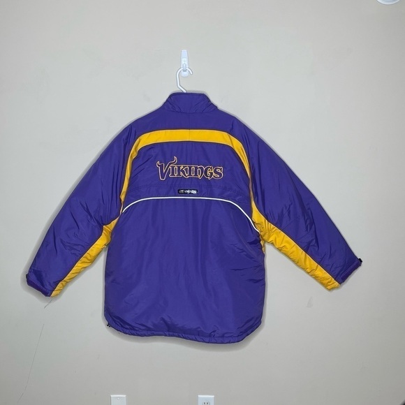 Reebok Minnesota Vikings Football Winter Coat Y2K - Picture 2 of 13